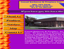 Tablet Screenshot of casualbbq.com